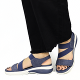 Stylish Blue Strap Sandals
