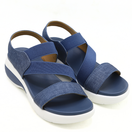 Stylish Blue Strap Sandals