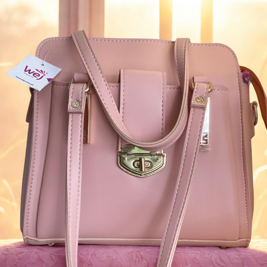 Soft Pink Formal Handbag