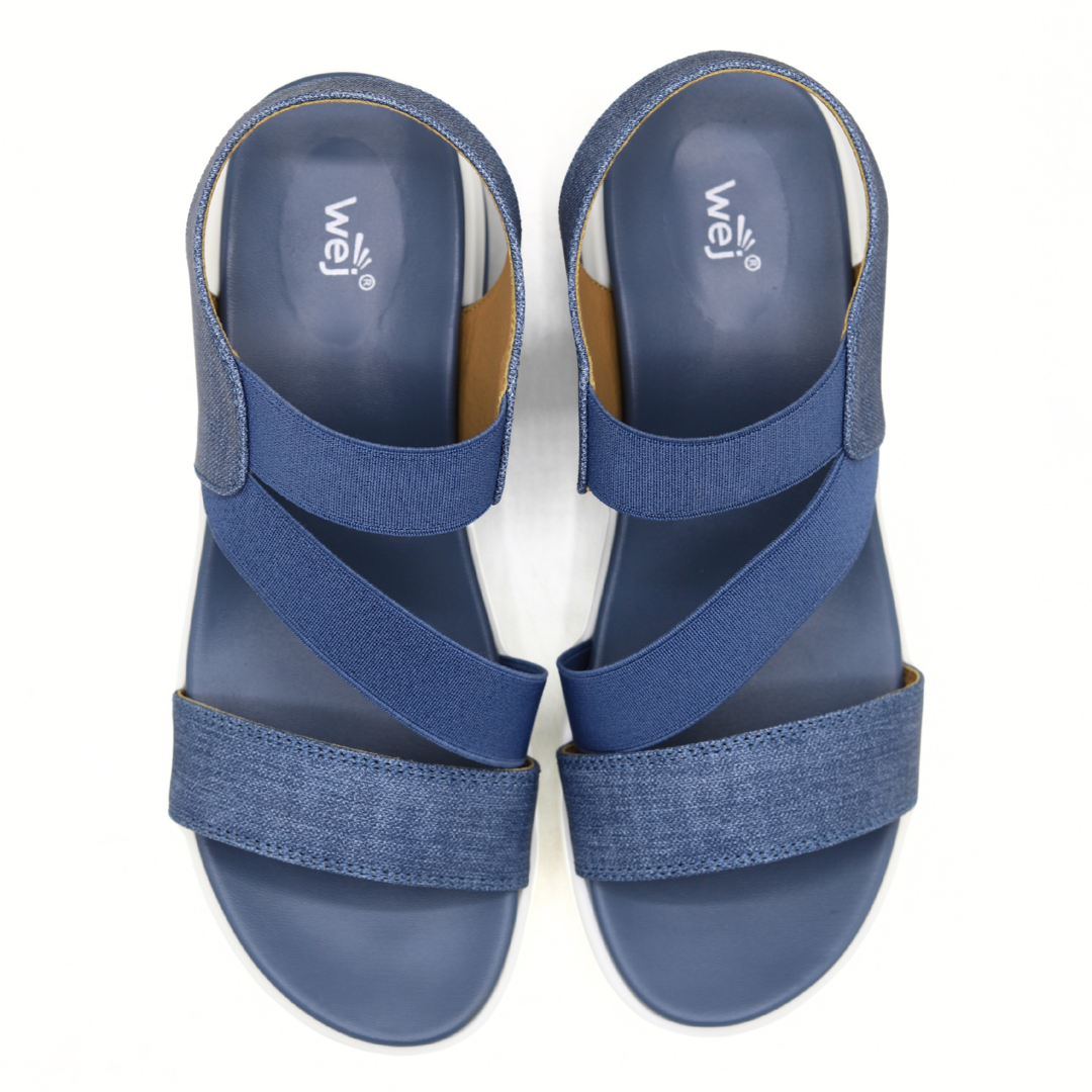 Stylish Blue Strap Sandals