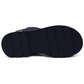 Buckle Strap Platform Sandals - Navy