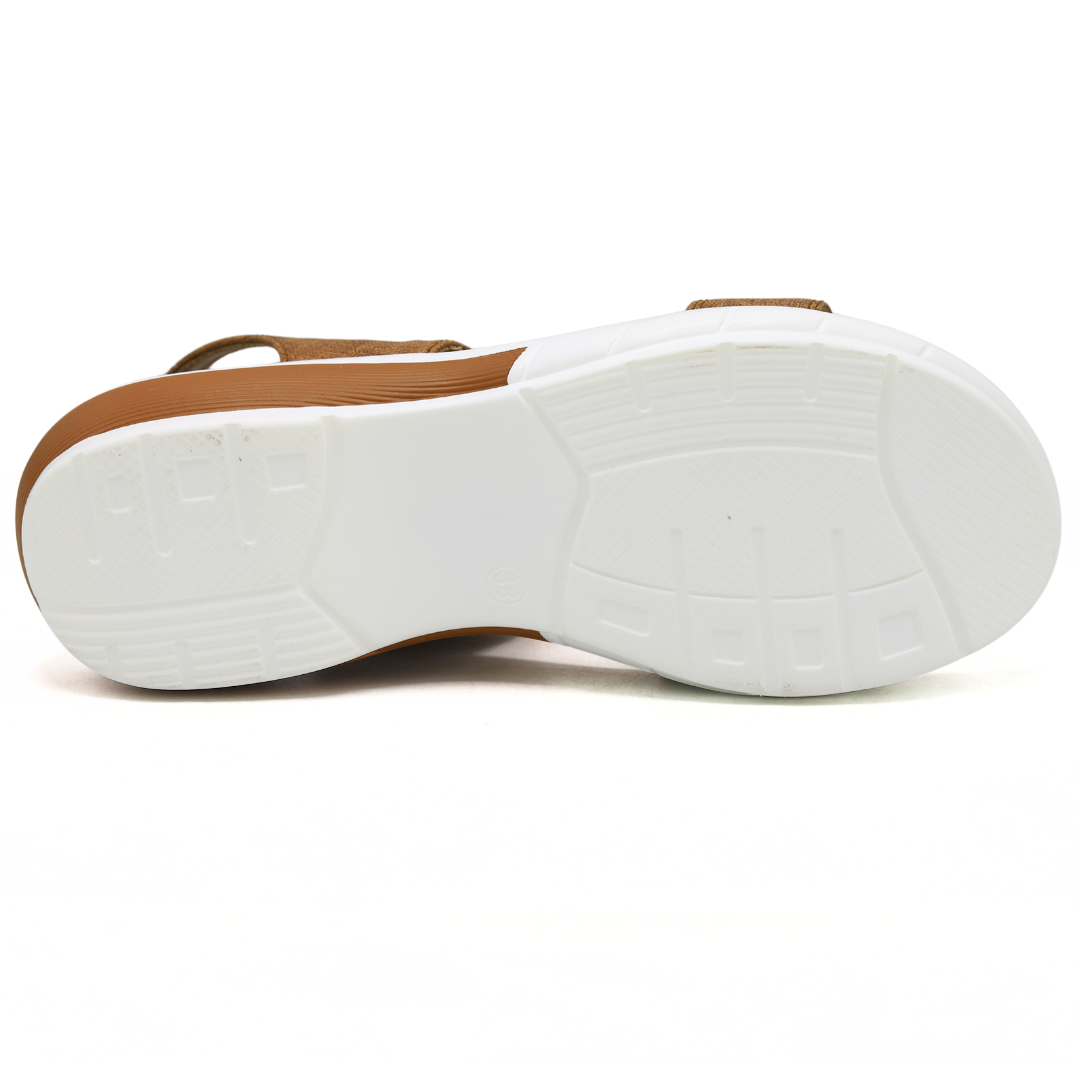 Stylish Tan Strap Sandals