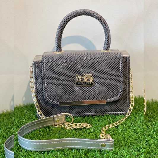 Textured Mini Shoulder Bag
