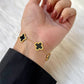 Four Leaf Clover Bracelet